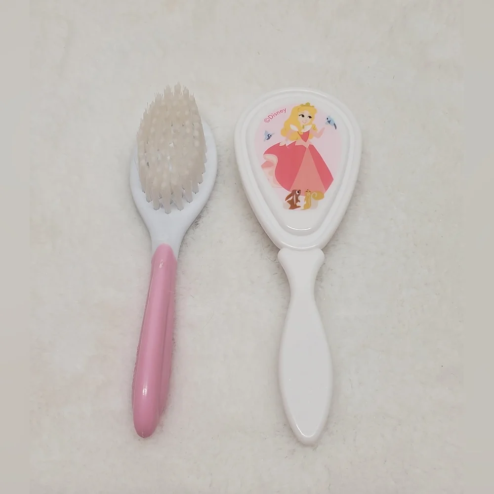 ✨️Disney Princess Hair Brush Set - Pink and White